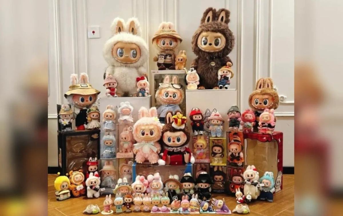 Игрушки Лабубу. Обложка © Х / hexiecs