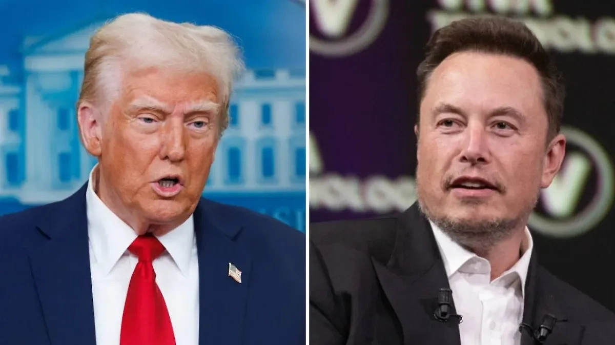 Дональд Трамп, Илон Маск. Обложка © Shutterstock / FOTODOM / Joshua Sukoff, Frederic Legrand - COMEO