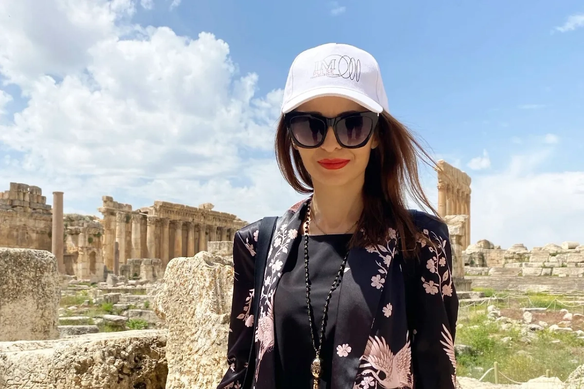 Сперанская в той самой поездке в Ливан, где у неё случился «квантовый скачок». Фото © VK / Натэлла Сперанская