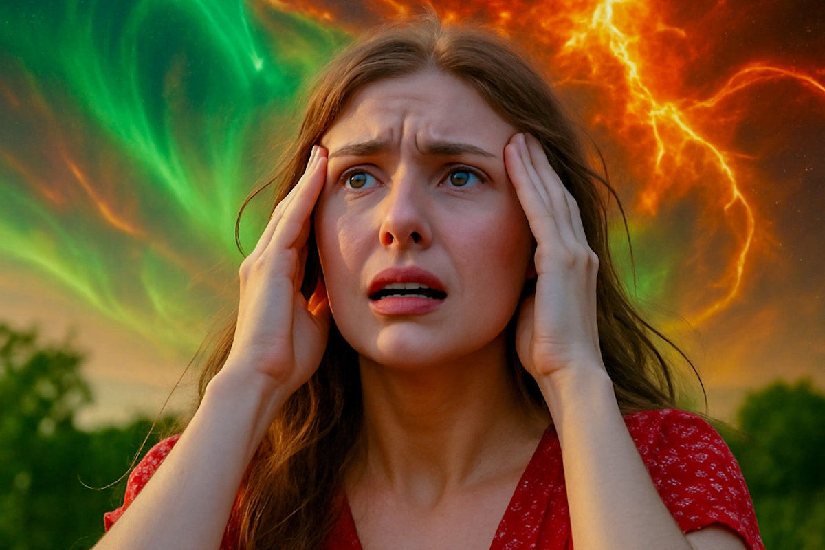 Сильная магнитная буря 13 июня: сколько продлиться и чем опасна для метеочувствительных. Обложка © ChatGPT