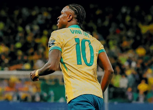 Винисиус Жуниор. Обложка © Х / CBF Futebol