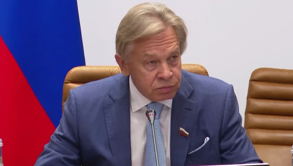 Сенатор Алексей Пушков. Обложка © Telegram / Совет Федерации