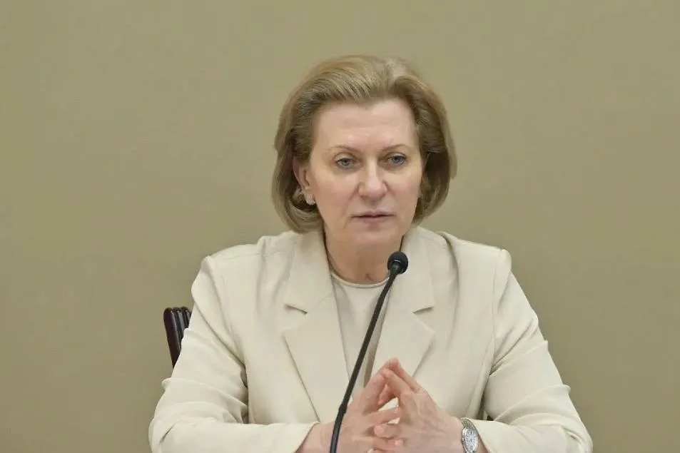 Анна Попова. Обложка © Telegram / Ваш Роспотребнадзор