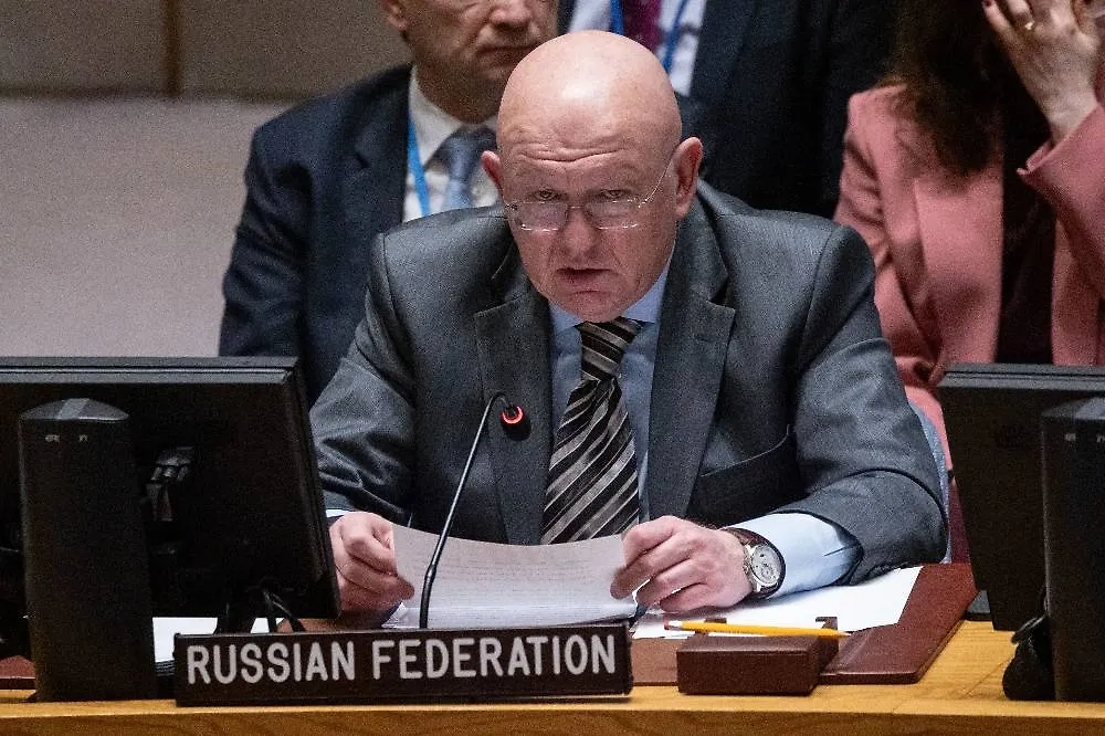 Василий Небензя. Обложка © ТАСС / AP / Yuki Iwamura