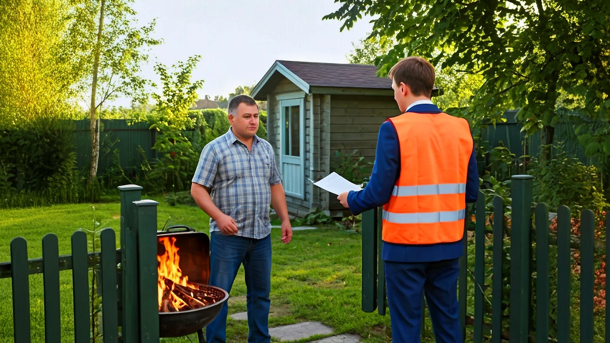 Штрафы для дачников в 2025 году: полный список нарушений и санкций. Обложка © Shutterstock / FOTODOM / Shutterstock AI