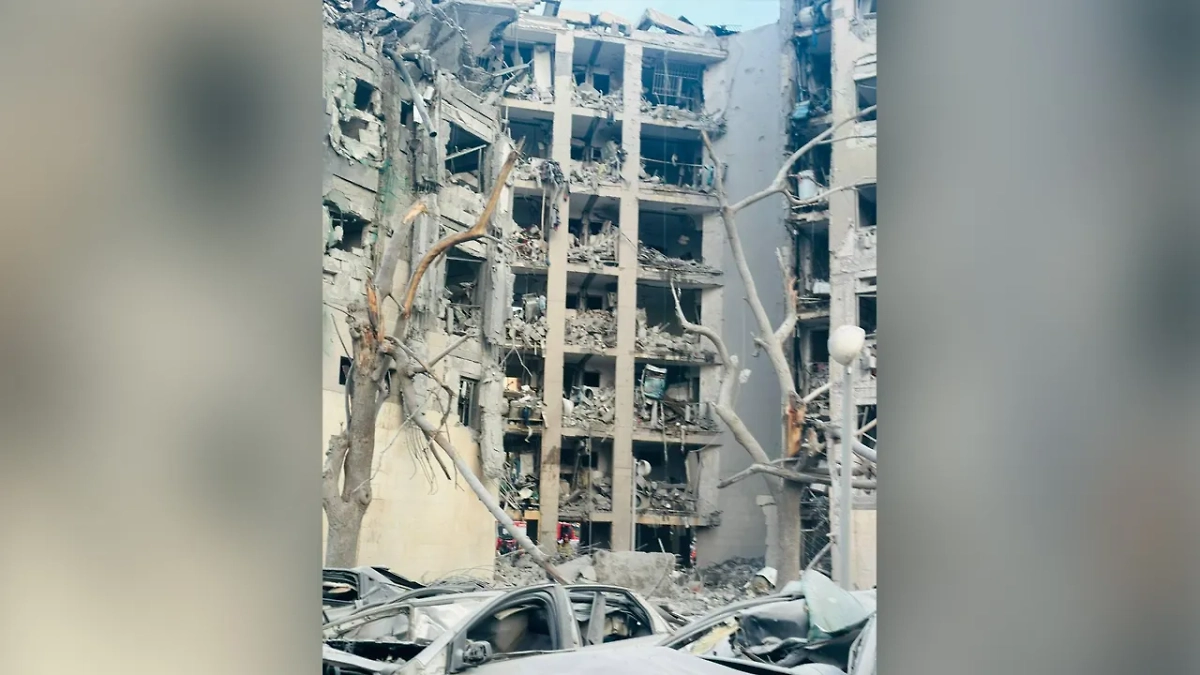 Разрушенный дом в Беэр-Шеве. Обложка © Telegram / Yediot