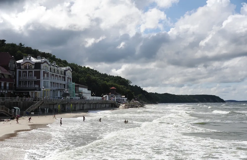 Побережье Балтийского моря в районе города Светлогорск Калининградской области. Фото © РИА «Новости» / Владимир Федоренко