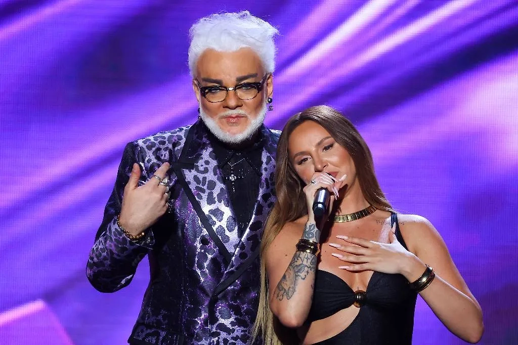 Певцы Филипп Киркоров и Анна Асти. Обложка © Вячеслав Прокофьев/ТАСС