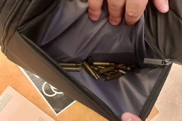 Гильзы. Фото © Telegram / Росгвардия. Северо-Западный округ