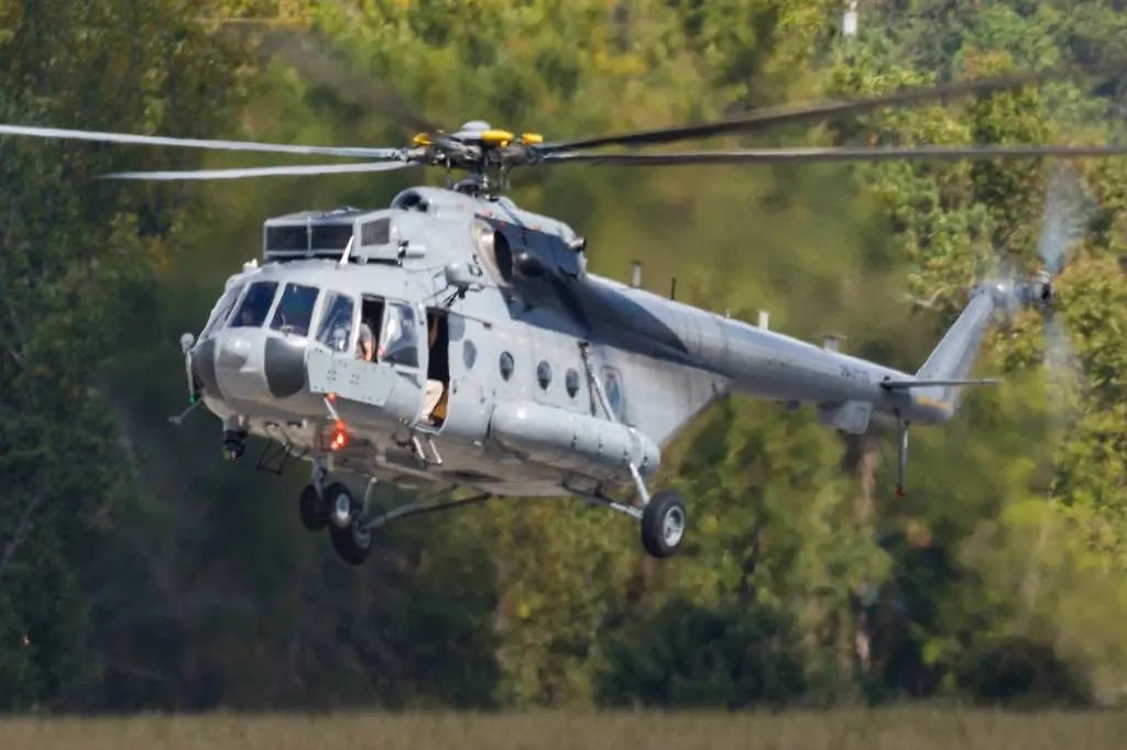 Ми-17 в Северной Каролине. Фото © X / Chris Jackson