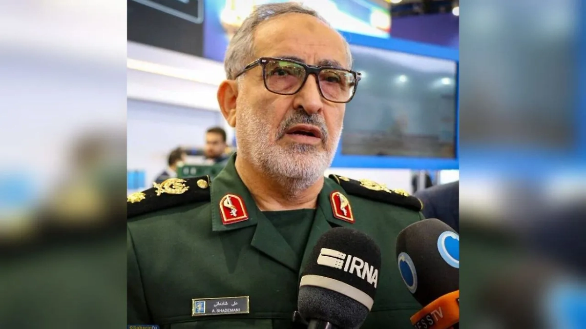 Али Шадмани. Обложка © Telegram / کانال اخبار سپاه پاسداران 