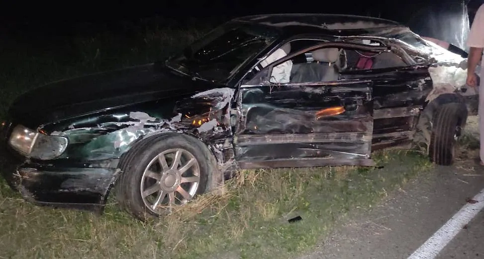 Последствия массового ДТП в Кабардино-Балкарии. Фото © Telegram / Госавтоинспекция КБР