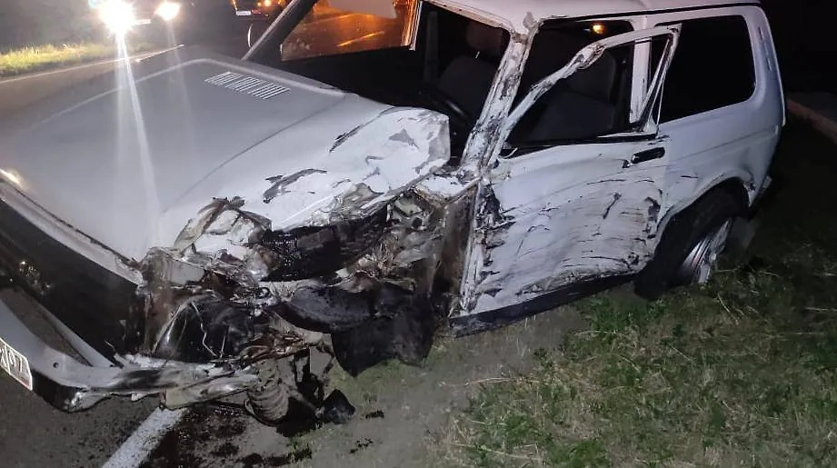 Последствия массового ДТП в Кабардино-Балкарии. Фото © Telegram / Госавтоинспекция КБР