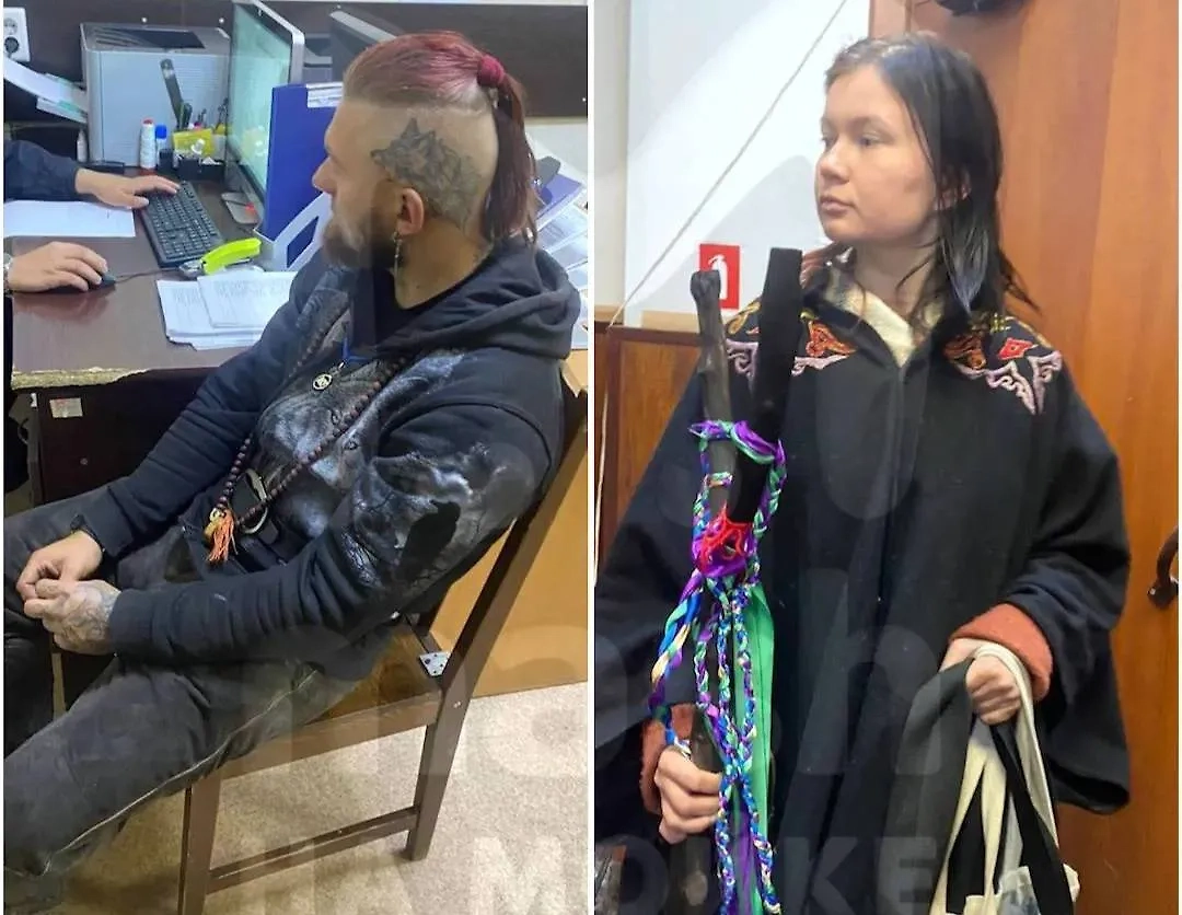 Организаторы мероприятия. Фото © Telegram / Mash на Мойке