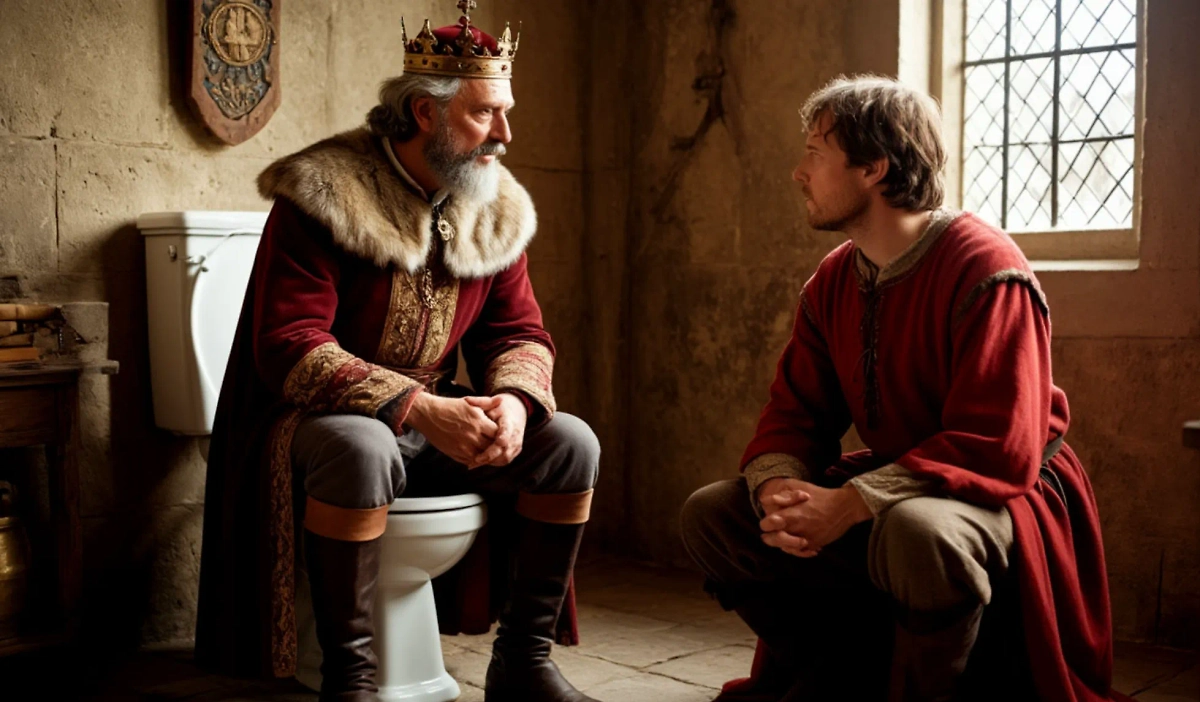 Профессия для тех, кто не оставляет друзей в биде. Фото © «Шедеврум»