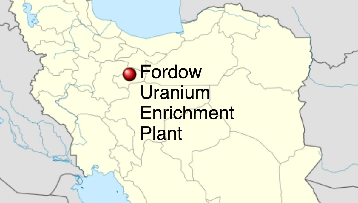 Завод по обогащению урана в Фордо.Фото © Wikipedia 