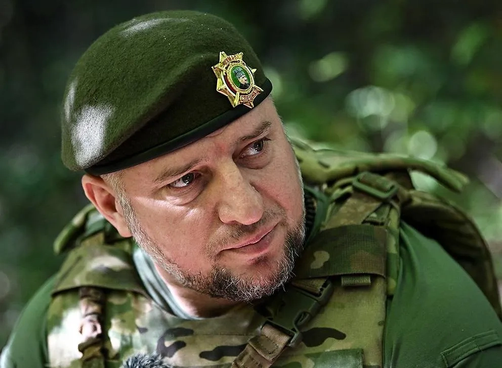 Апти Алаудинов. Обложка © Telegram / Молотов «АХМАТ»