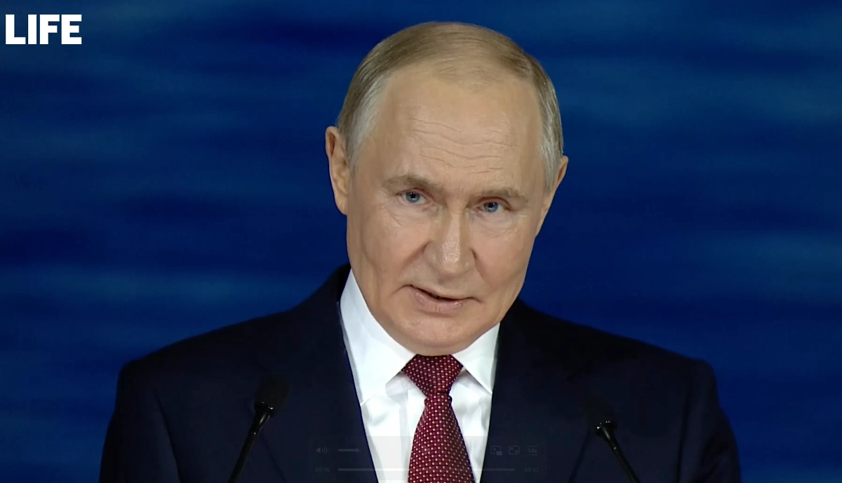 Президент России Владимир Путин. Обложка © Life.ru