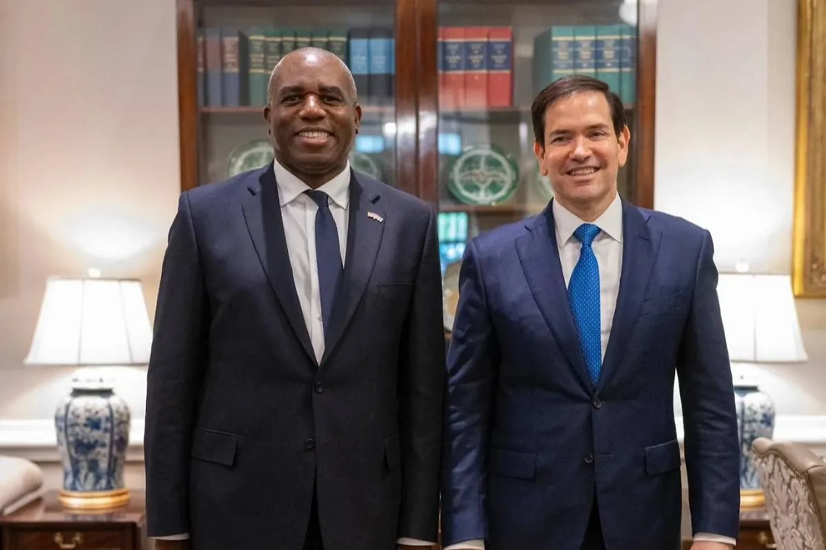 Дэвид Лэмми и Марко Рубио. Обложка © X / David Lammy