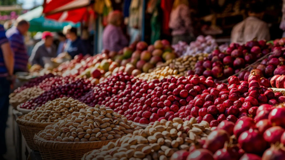 Какие товары из Ирана и Израиля подорожают в России в 2025 году. Обложка © «Шедеврум»