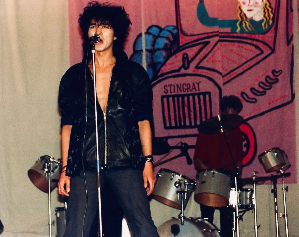 Цой начинал петь в группе «Гарин и гиперболоиды». Фото © Getty Images / Joanna Stingray