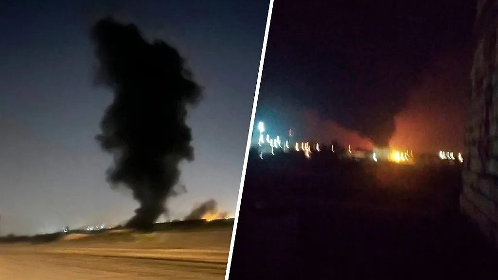 Последствия атаки ЦАХАЛ на порт в Иране. Обложка © Х / IRI_SEAMAN