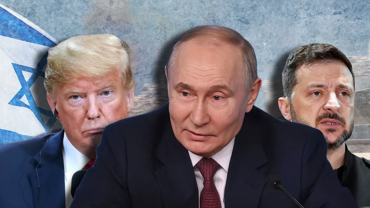 Владимир Путин сказал, что русские и украинцы один народ, Трамп покинул саммит «Семёрки», не желая говорить с Зеленским. Коллаж © Life.ru. Фото © Life.ru, © ТАСС / Михаил Метцель, Zuma, © Shutterstock / FOTODOM / Artem Kniaz, Anas-Mohammed