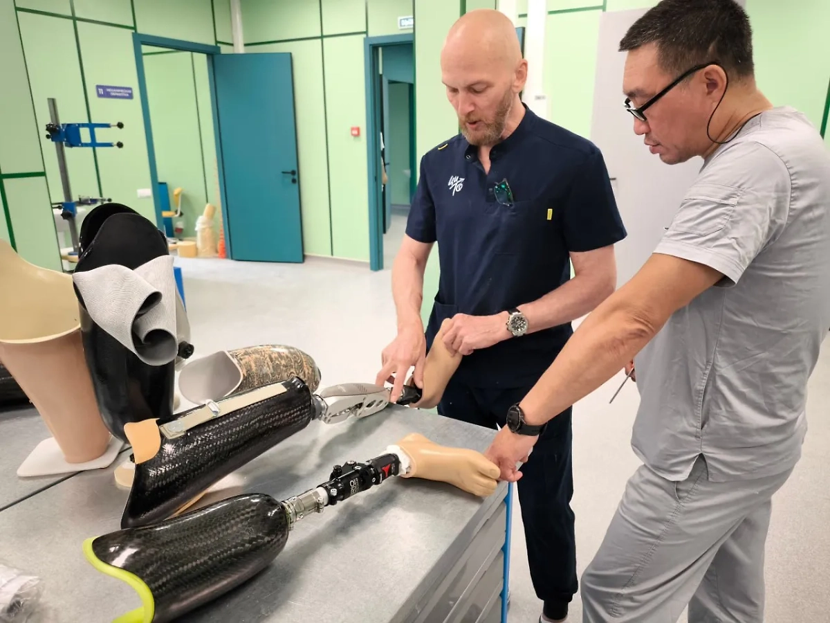 В Подмосковье открылся центр протезирования для ветеранов СВО. Обложка © Пресс-служба фонда «Защитники Отечества»