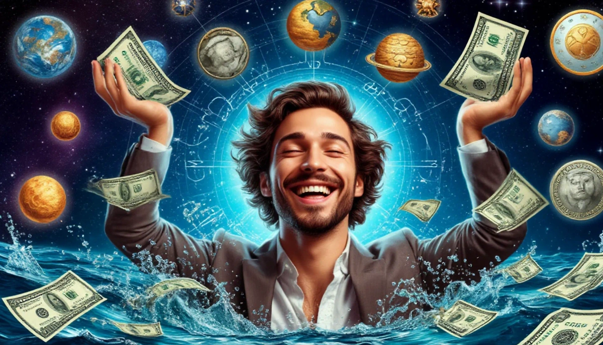 Гороскоп удачи на июнь 2025, каким знакам зодиака повезёт: Водолей. Фото © «Шедеврум»