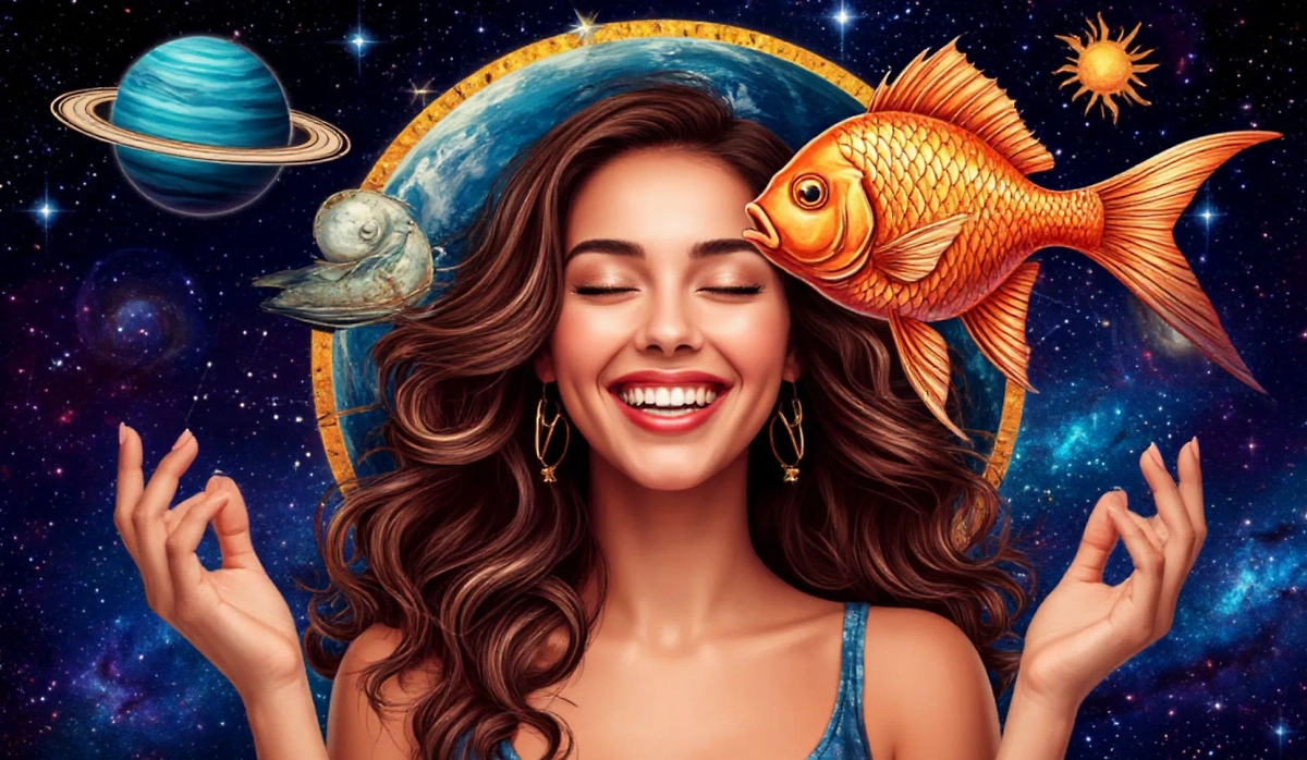 Гороскоп удачи на июнь 2025, каким знакам зодиака повезёт: Рыбы. Фото © «Шедеврум»