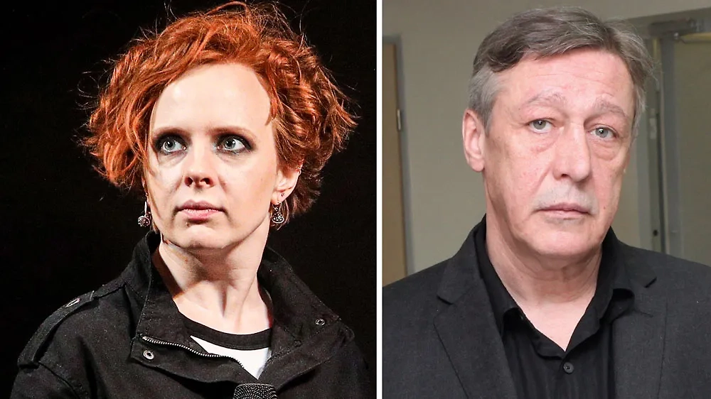 Дарья Белоусова, Михаил Ефремов. Обложка © ТАСС / Сергей Бобылев, Ольга Зиновская