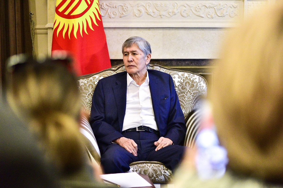 Алмазбек Атамбаев. Обложка © ТАСС / Владислав Ногай