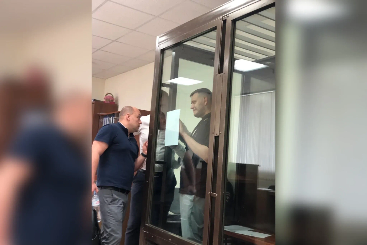 Артём Куликовский в суде. Фото © Life.ru