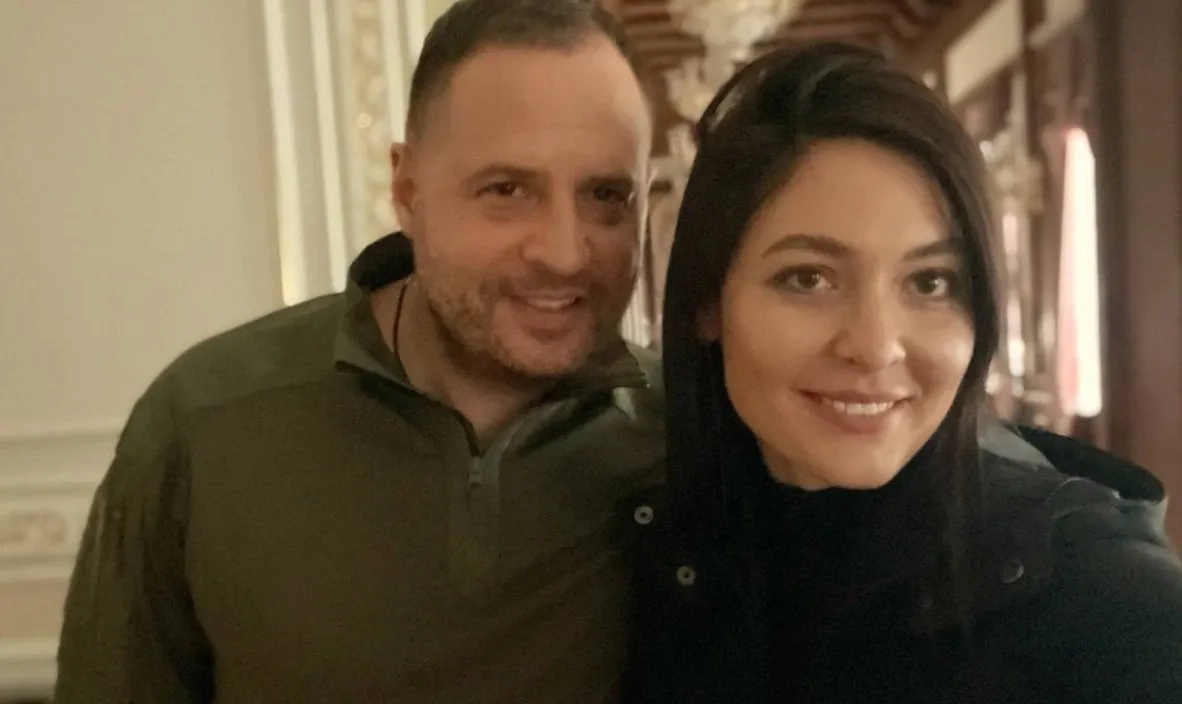 Андрей Ермак с Дарьей Заривной. Фото © Instagram (признан экстремистской организацией и запрещён на территории Российской Федерации) / dashazarivnaya