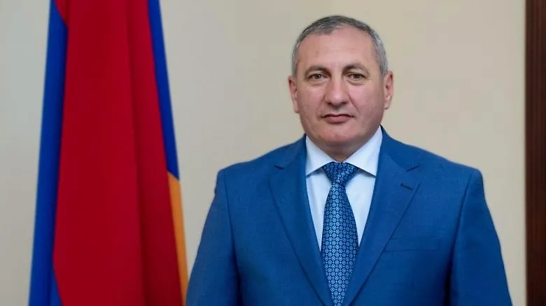 Начальник полиции Армении Арам Казарян. Обложка © police.am