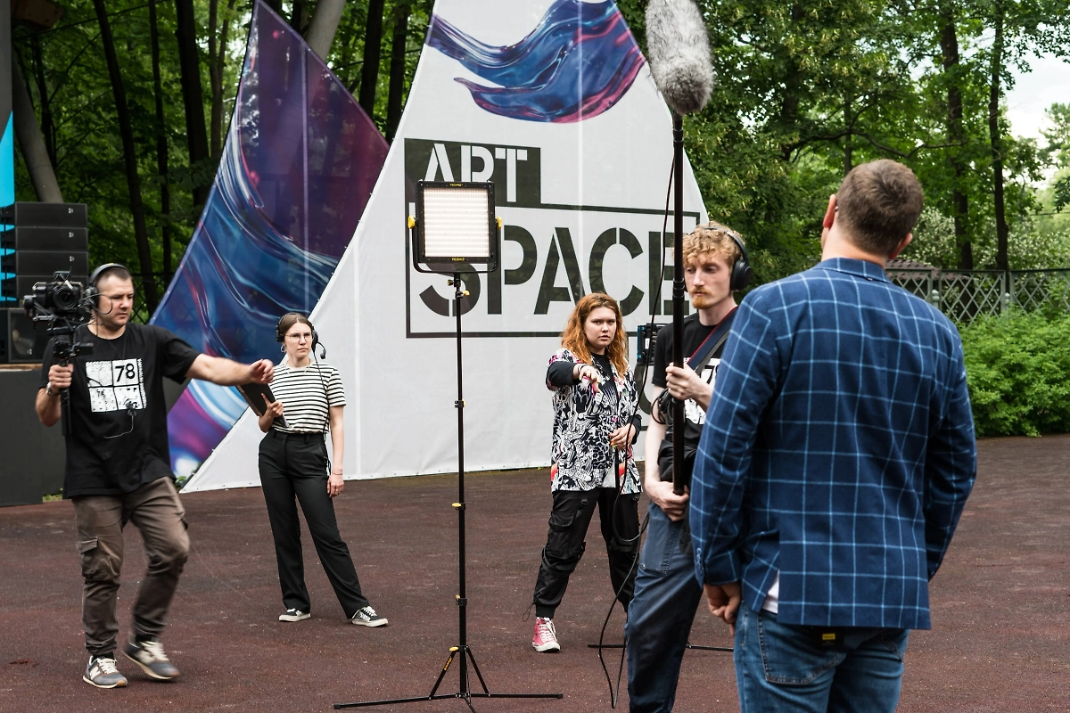 Подготовка к мастер-классу от телеканала «78». Фото © 78.ru