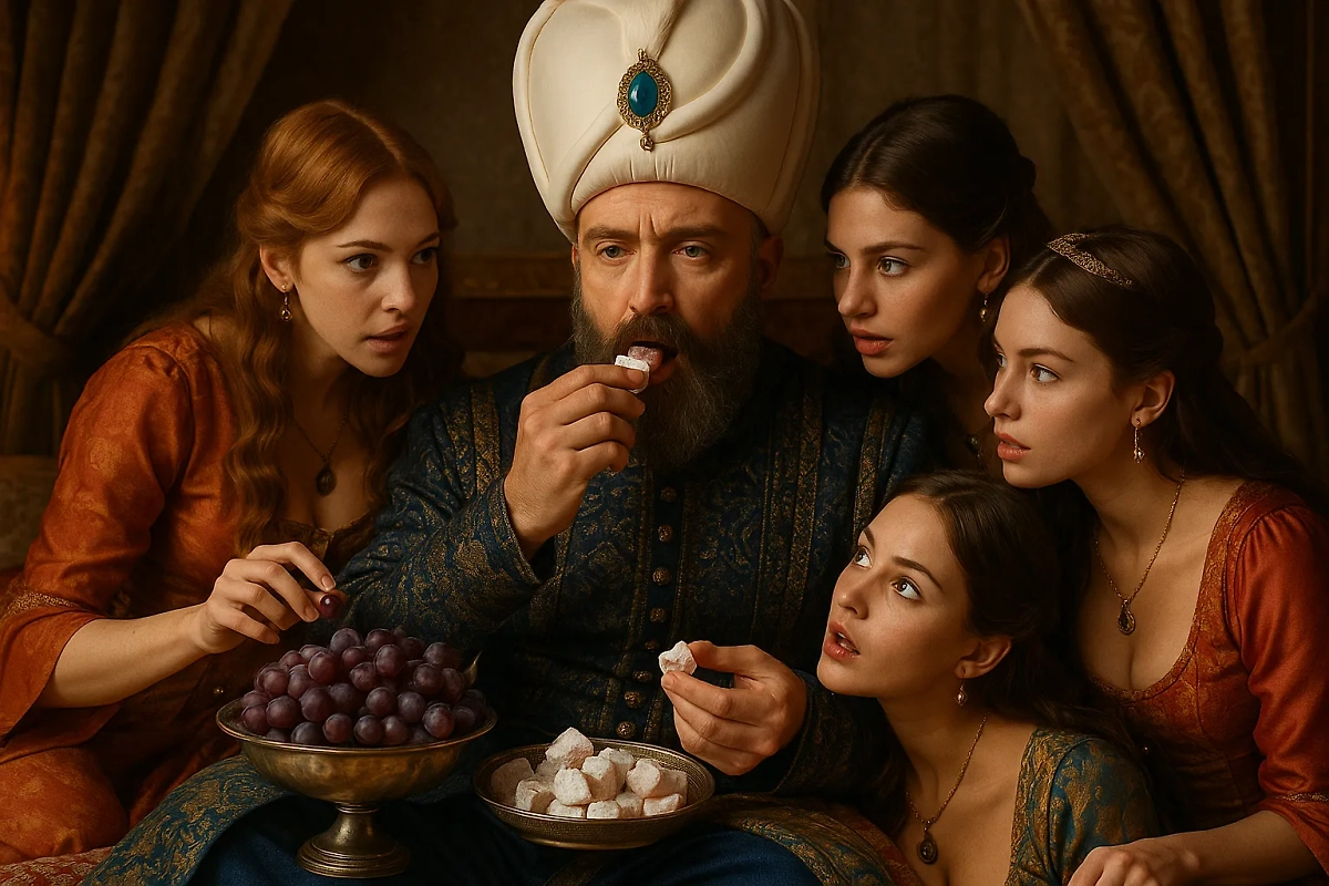 Забудьте про перерывы на кофе у Хюррем, сериал «Великолепный век» нас всех обманул. Обложка © ChatGPT