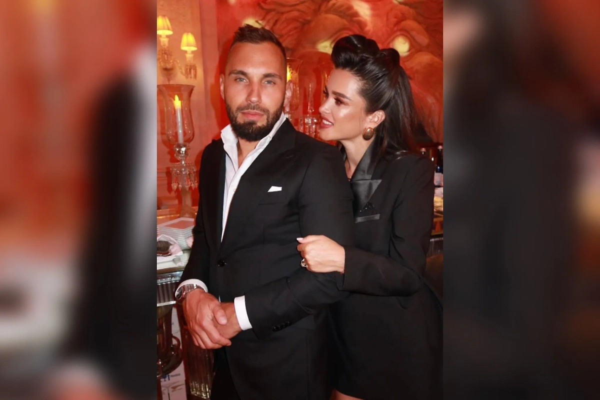 Ксения Бородина и Николай Сердюков. Обложка © Telegram / Ксения Бородина