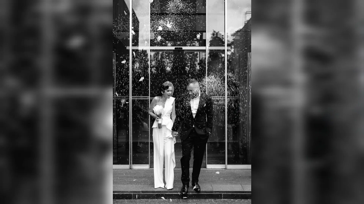 Камерная свадьба Ксении Бородиной прошла только для самых близких. Фото © Telegram / Ксения Бородина