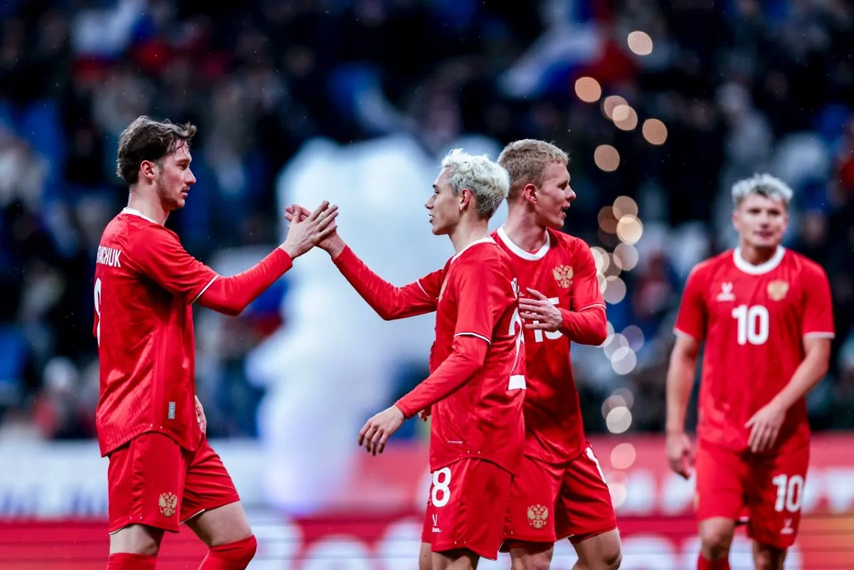 Обложка © Telegram / Сборная России по футболу