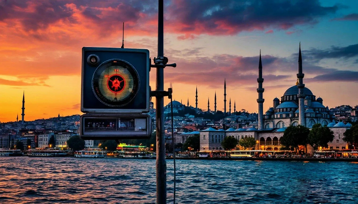 После переговоров в Стамбуле «Радиостанция Судного дня» выдала базу. Фото © «Шедеврум»