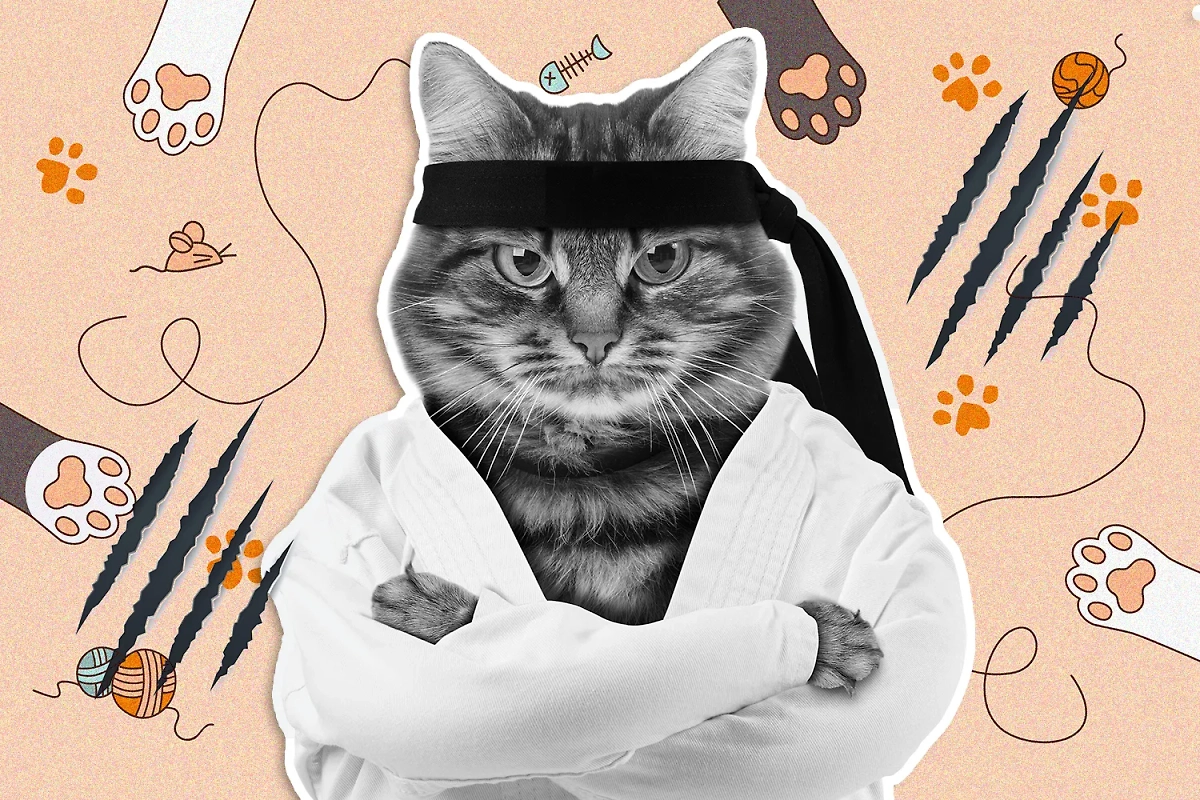 Коты мстят хозяевам за обиды: 6 способов кошачьей мести. Коллаж © Life.ru. Обложка © Shutterstock / FOTODOM / FotoYakov © Freepik
