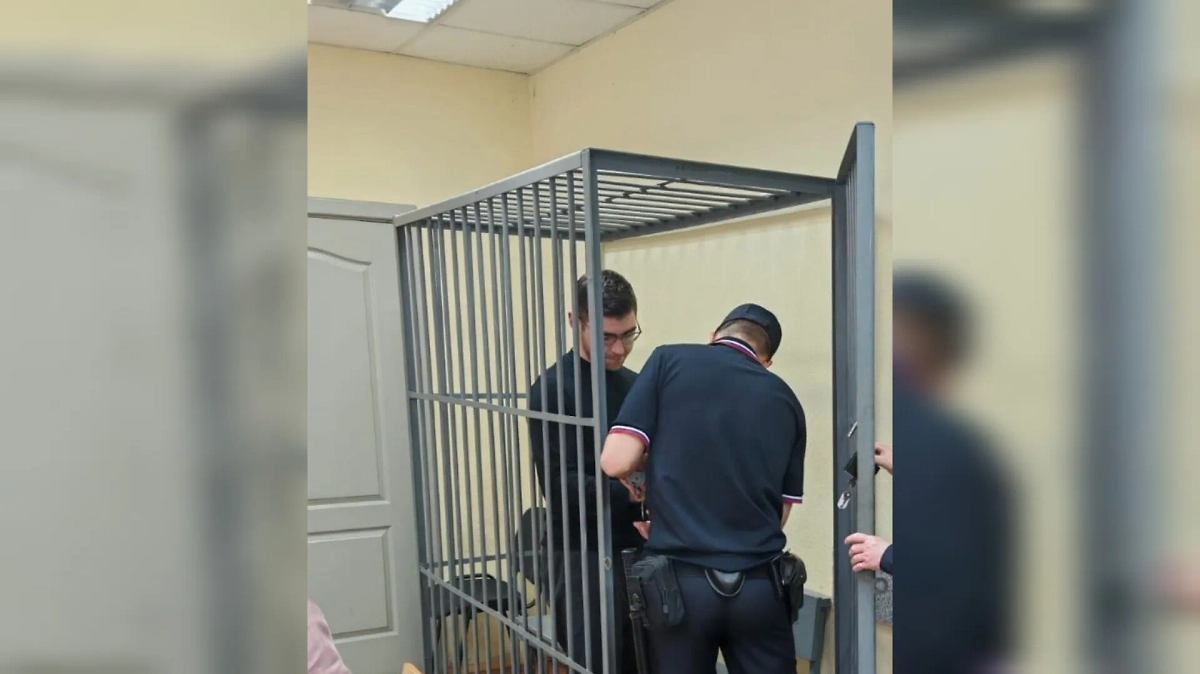 Аллаяров в суде. Обложка © Telegram/ Суды Свердловской области