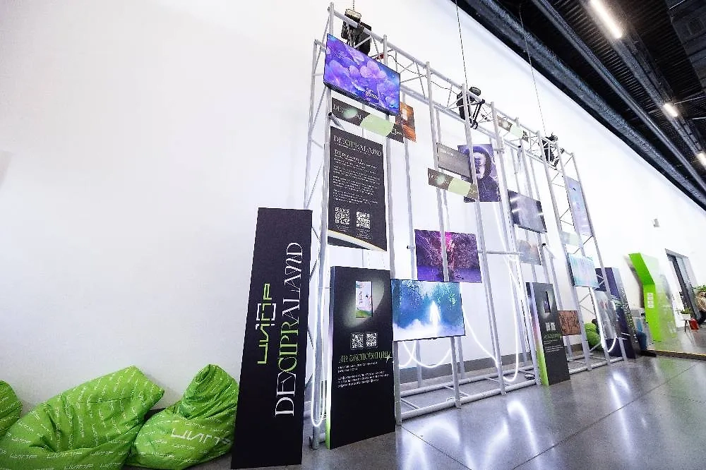 Выставка цифрового искусства DECIPRALAND. Фото © Предоставлено Life.ru