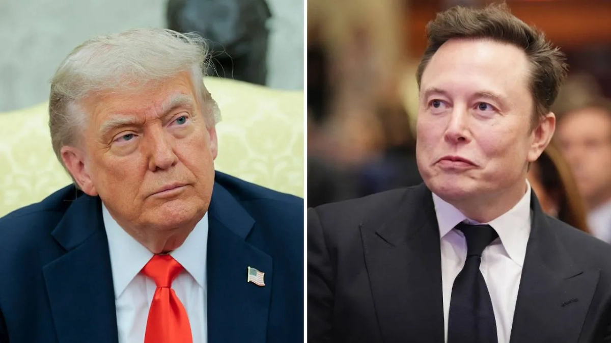 Дональд Трамп, Илон Маск. Обложка © Gettyimages / Anna Moneymake, Andrew Harnik