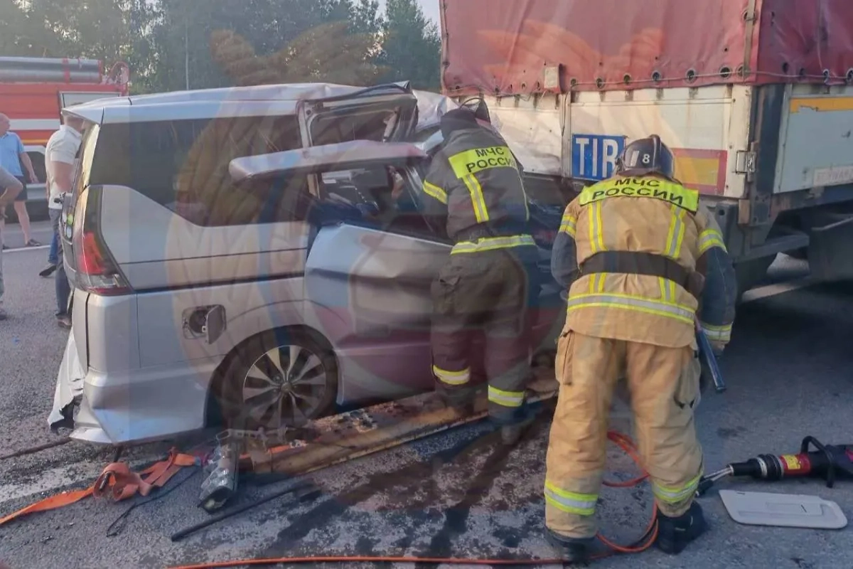 Смертельное ДТП в Татарстане. Обложка © Telegram / ГАИ Татарстана