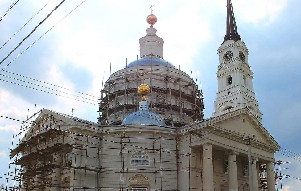 Успенский кафедральный собор в Рыльске. Обложка © Telegram / Александр Хинштейн