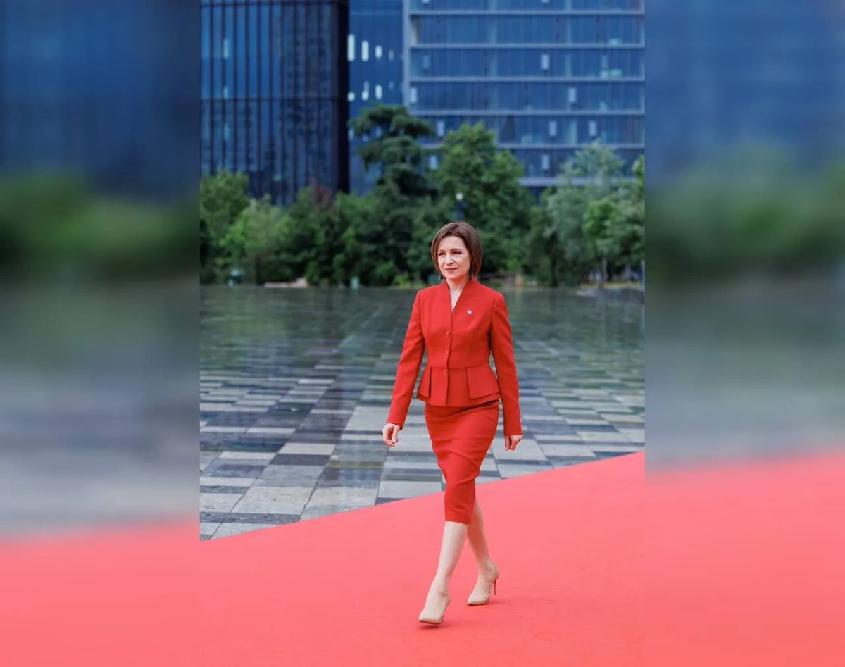 Майя Санду. Обложка © Х / sandumaiamd