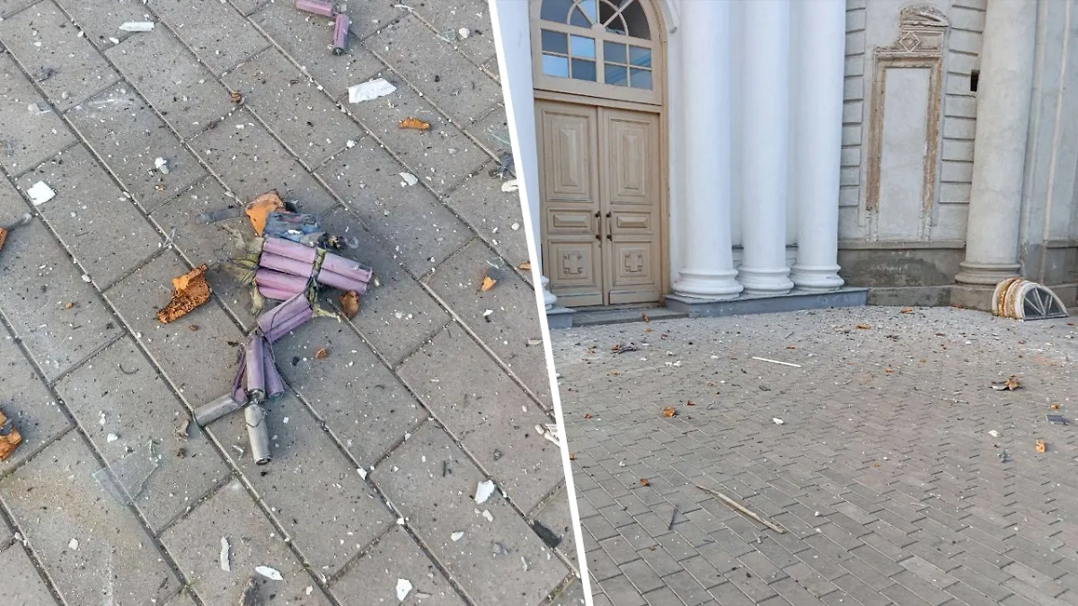 Последствия атаки ВСУ. Обложка © SHOT