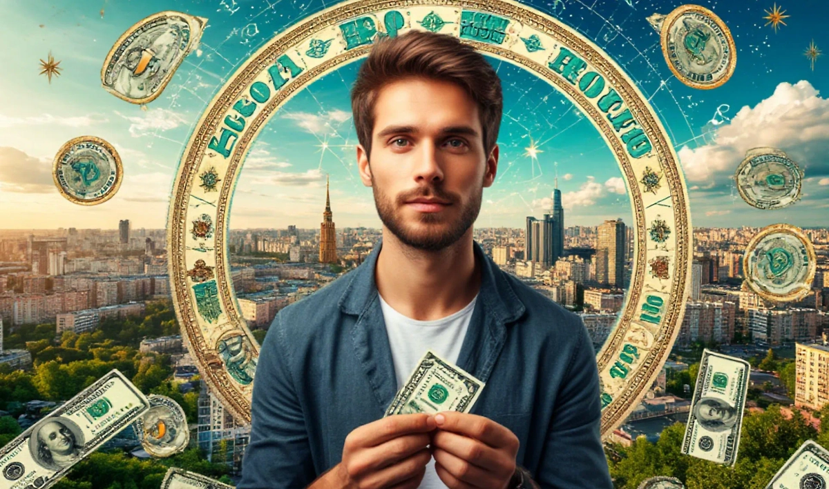 Денежный гороскоп на июнь 2025 для самых удачливых знаков зодиака. Обложка © «Шедеврум»